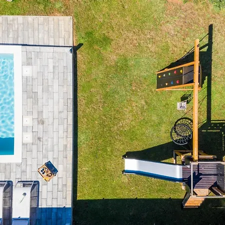 Olea With Heated Pool And Jacuzzi Villa Sukošan