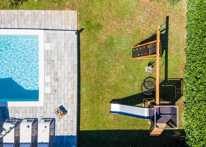 Olea With Heated Pool And Jacuzzi Villa Sukošan